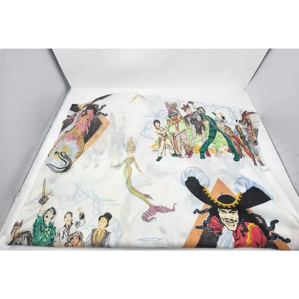 RARE Vtg 1991 HOOK Movie Sheet Set Robin Williams Peter Pan Lost Boys Tinkerbell